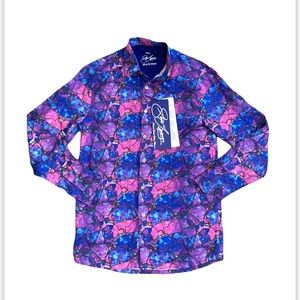 NWT Steve Luongo Designs Men’s Limited Edition Shirt 5/20 Small Vines